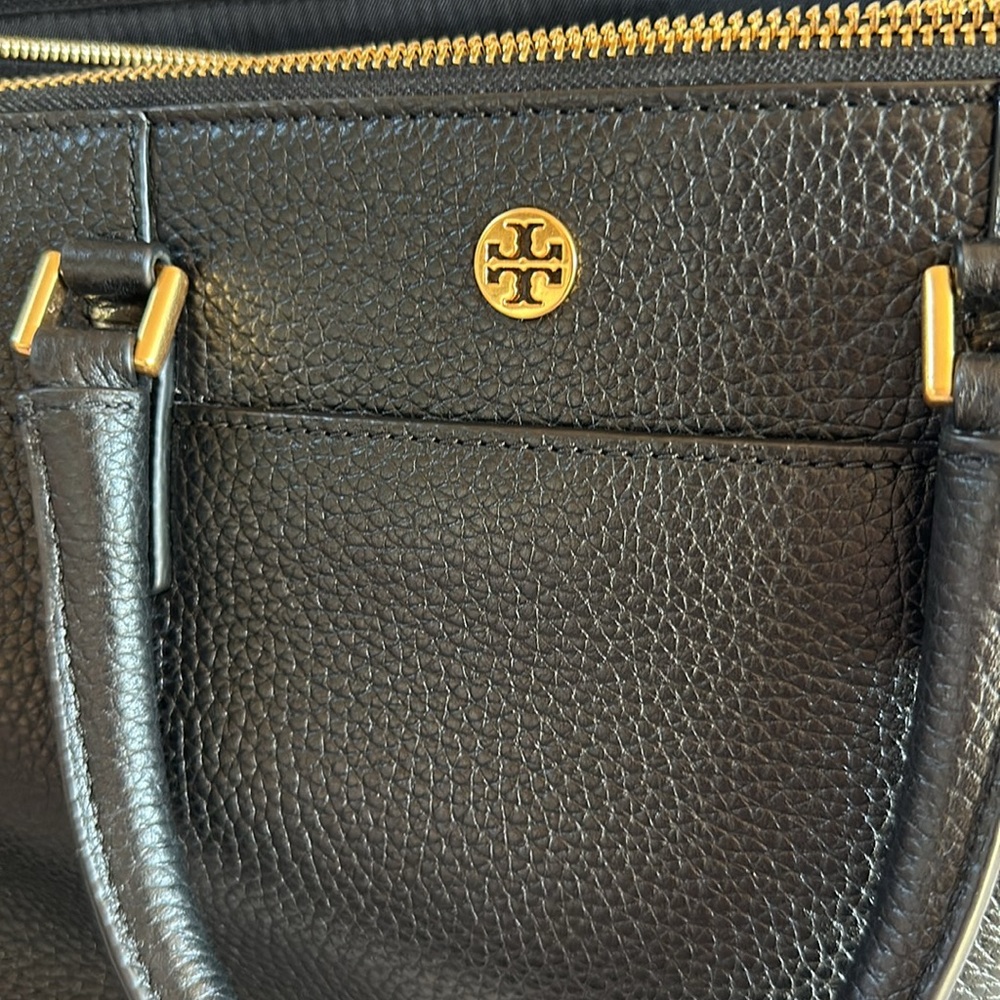Tory Burch Robinson Satchel - Black - Picture 10 of 16